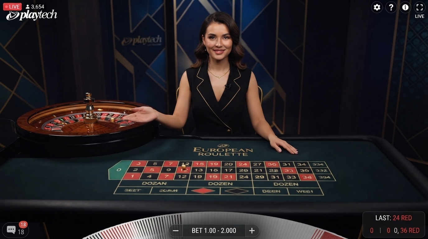 Playtech European Roulette